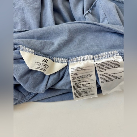 H&M Kids Light Blue Tiered Mini Skirt - Picture 5 of 5